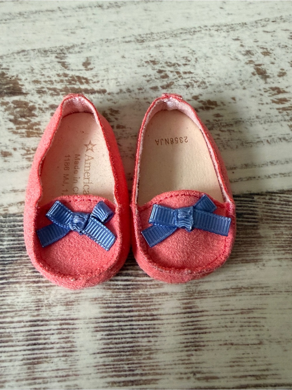 American Girl Doll Truly Me S’more Fun Pajamas - 18” Doll SHOES Slippers Only